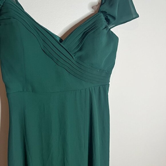 Birdy Grey Spence Convertible dress in Chiffon Emerald - Picture 5 of 9